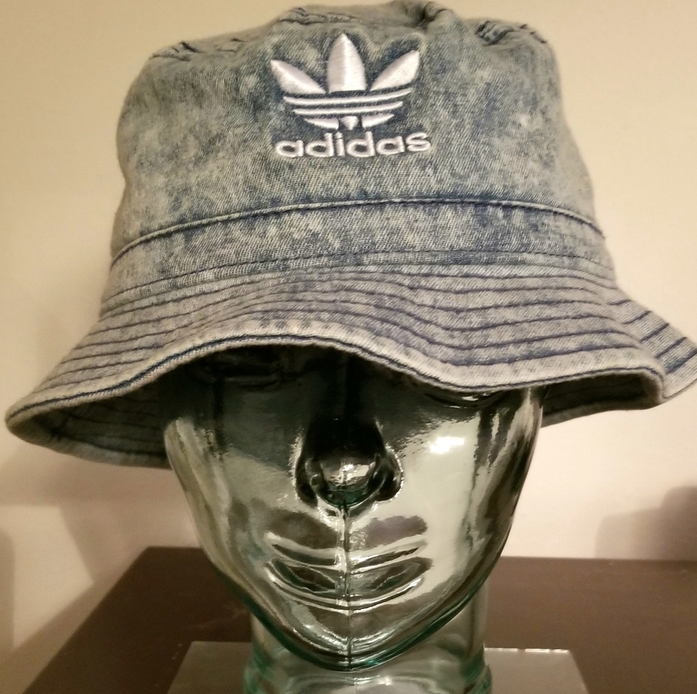 Denim Adidas Bucket Hat